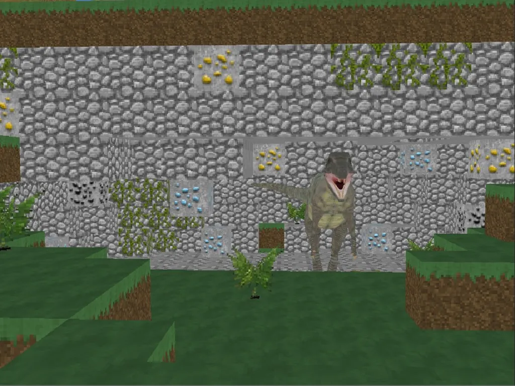 Tangkapan skrin Jurassic craft - dino hunter