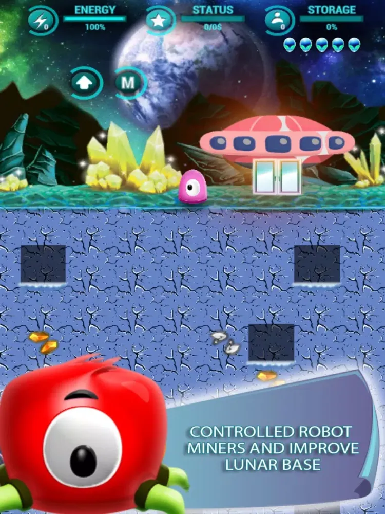Captures d'écran de Craft Digger Moon iPad 