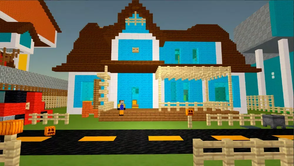 Tangkapan skrin Neighbor Craft - Five Nights