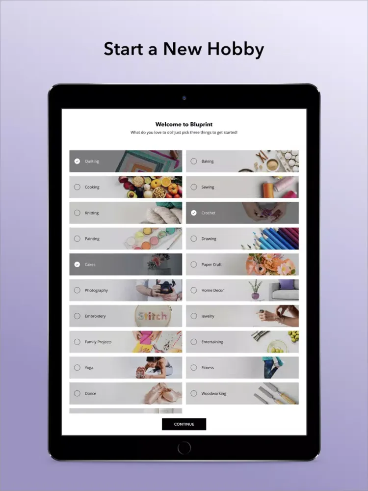 Bluprint: Watch + Learn iPad 应用截图