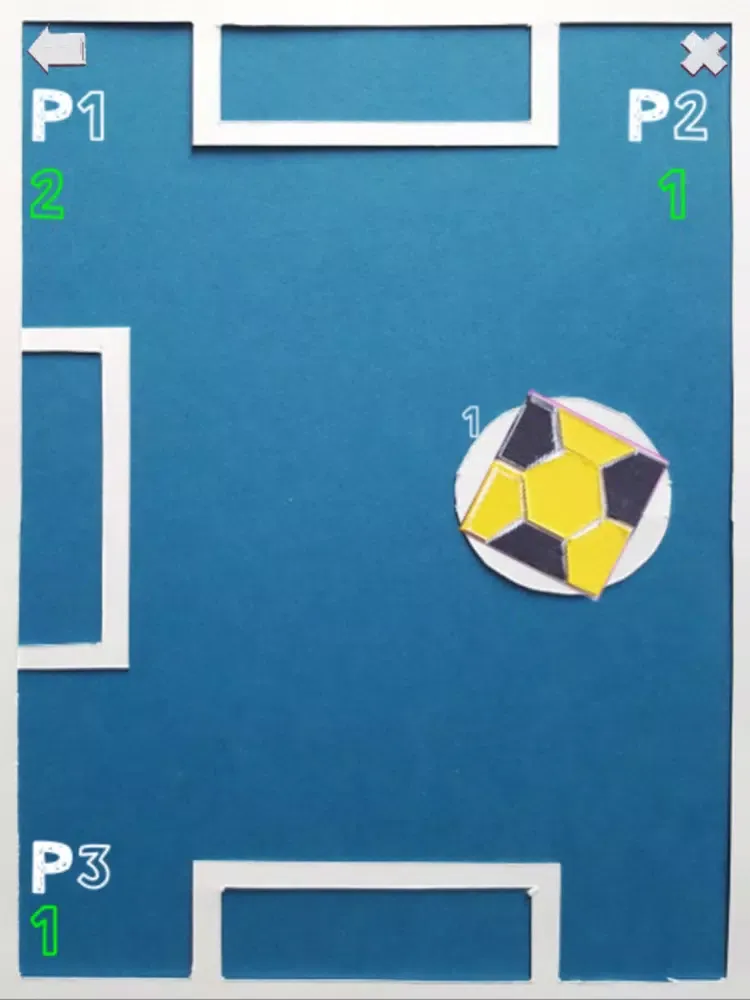 Captures d'écran de Finger Showdown Football iPad 