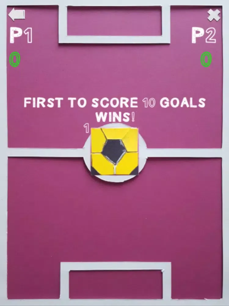 Captures d'écran de Finger Showdown Football iPad 