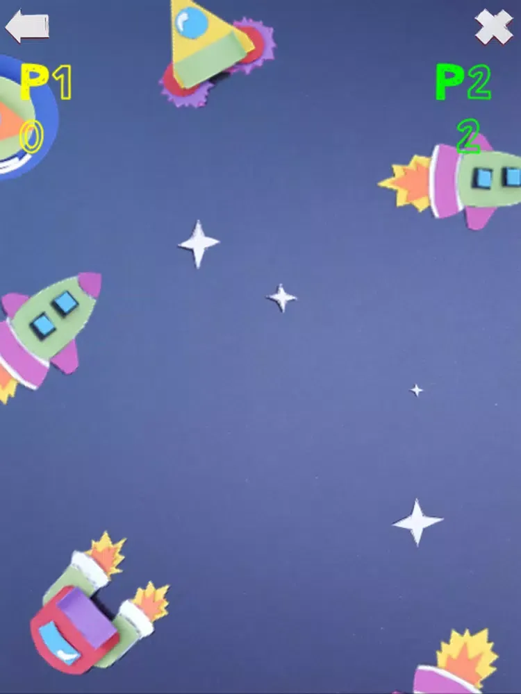 Capturas de tela do Starship Clash iPad 