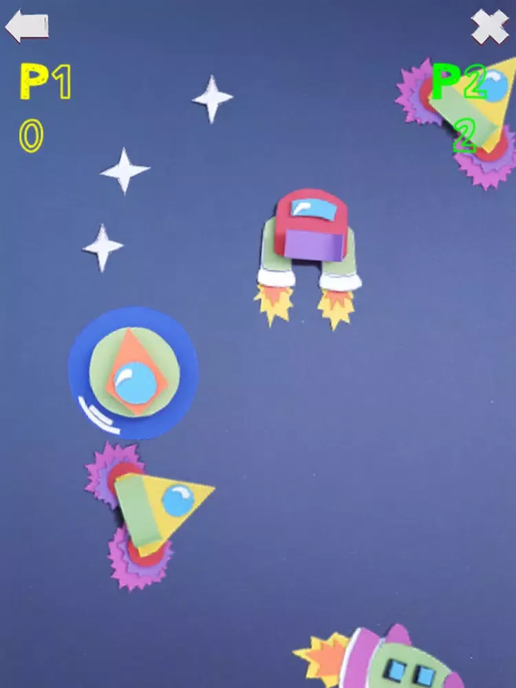 Capturas de tela do Starship Clash iPad 