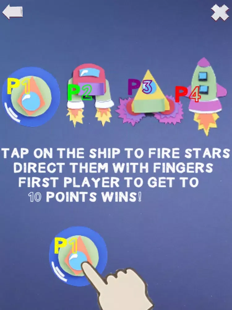 Capturas de tela do Starship Clash iPad 