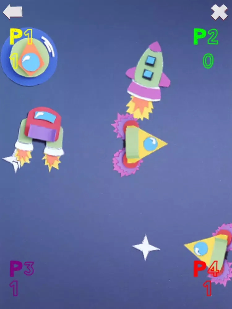 Capturas de tela do Starship Clash iPad 