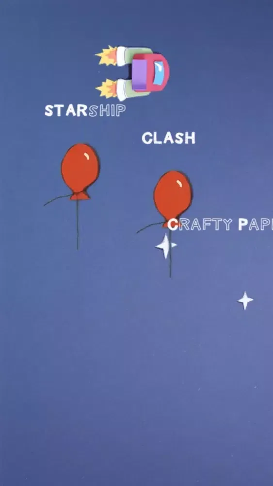 Capturas de tela do Starship Clash