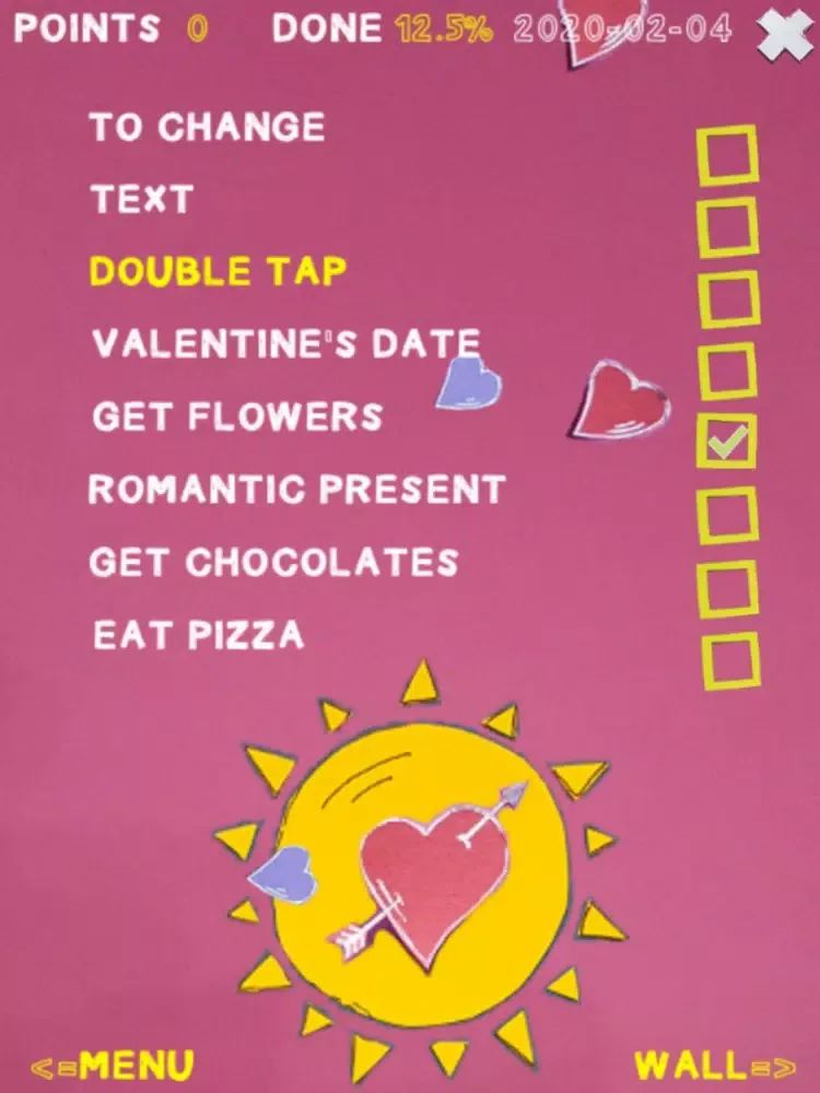 Zrzuty ekranu My 2020 Valentine's iPad 