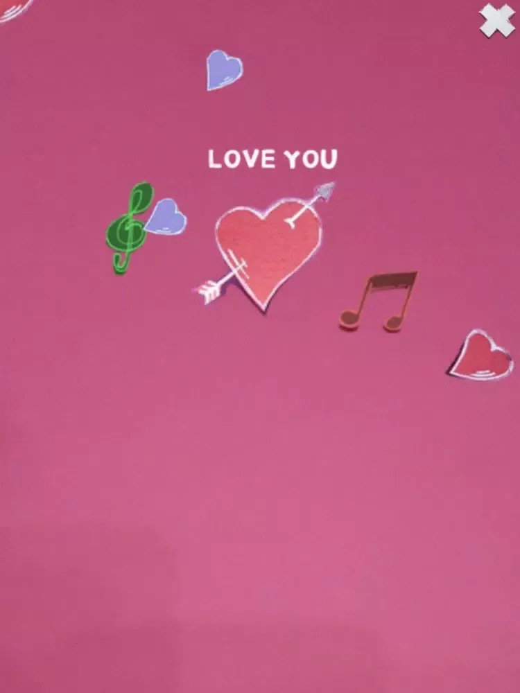 Zrzuty ekranu My 2020 Valentine's iPad 