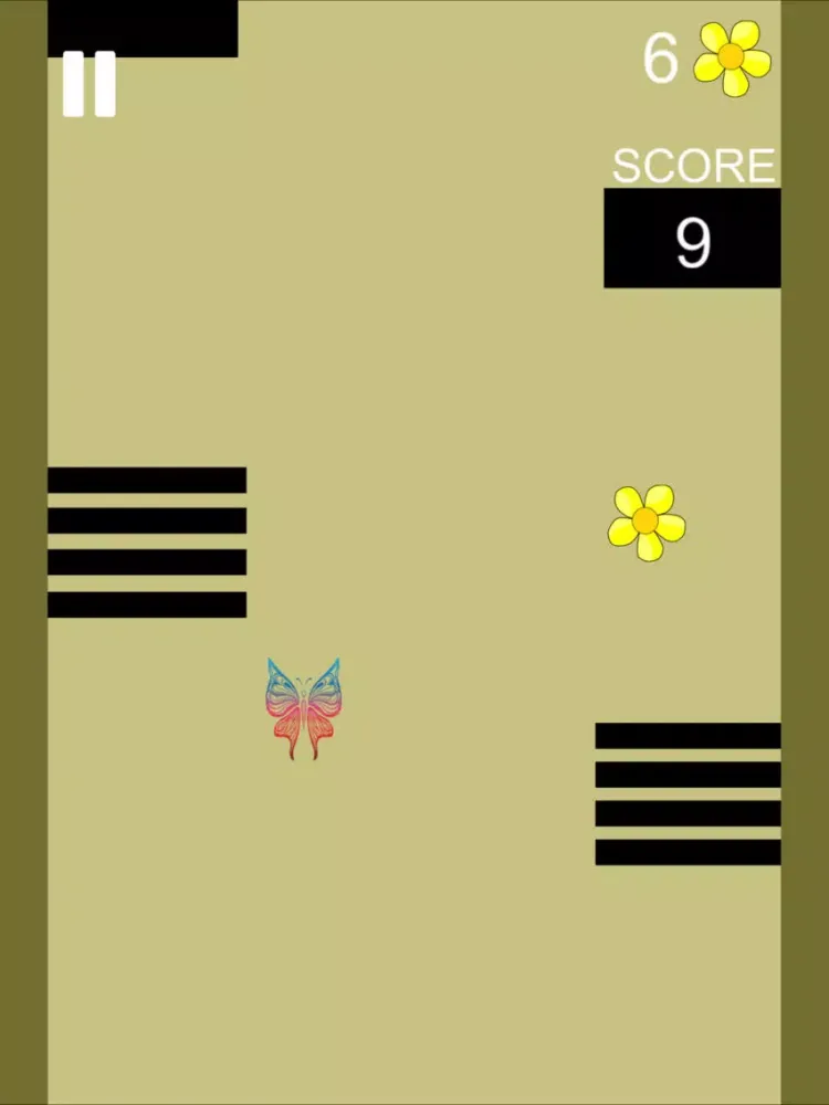 Zrzuty ekranu Climb Up - Fast Tap Tap Butterfly Dash Game iPad 