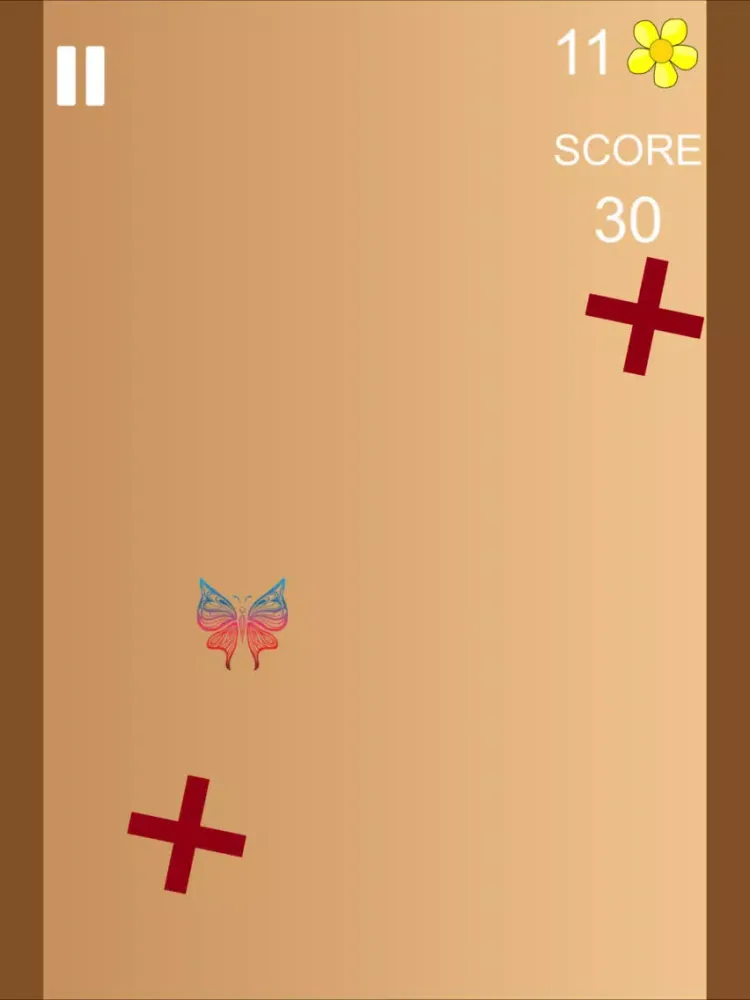 Zrzuty ekranu Climb Up - Fast Tap Tap Butterfly Dash Game iPad 