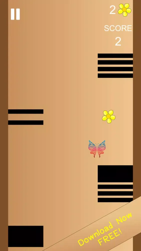 Zrzuty ekranu Climb Up - Fast Tap Tap Butterfly Dash Game