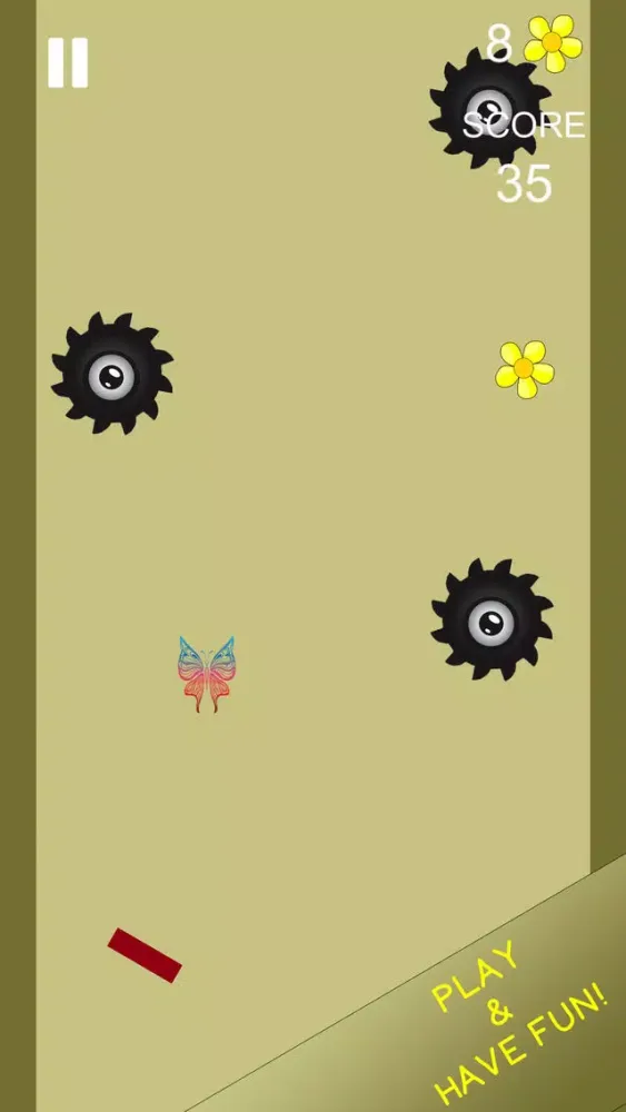 Zrzuty ekranu Climb Up - Fast Tap Tap Butterfly Dash Game
