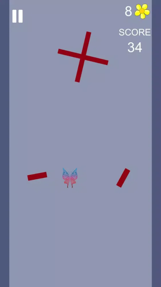 Zrzuty ekranu Climb Up - Fast Tap Tap Butterfly Dash Game