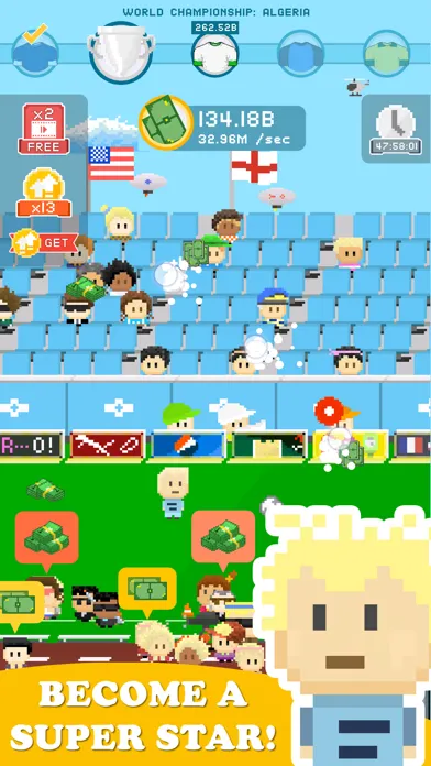 Capturas de pantalla de Soccer Clicker - Fast Idle Incremental Free Games
