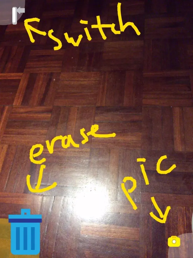 Tangkapan skrin Cam & Draw - camera drawing iPad 
