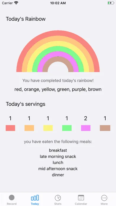 Food Rainbows スクリーンショット