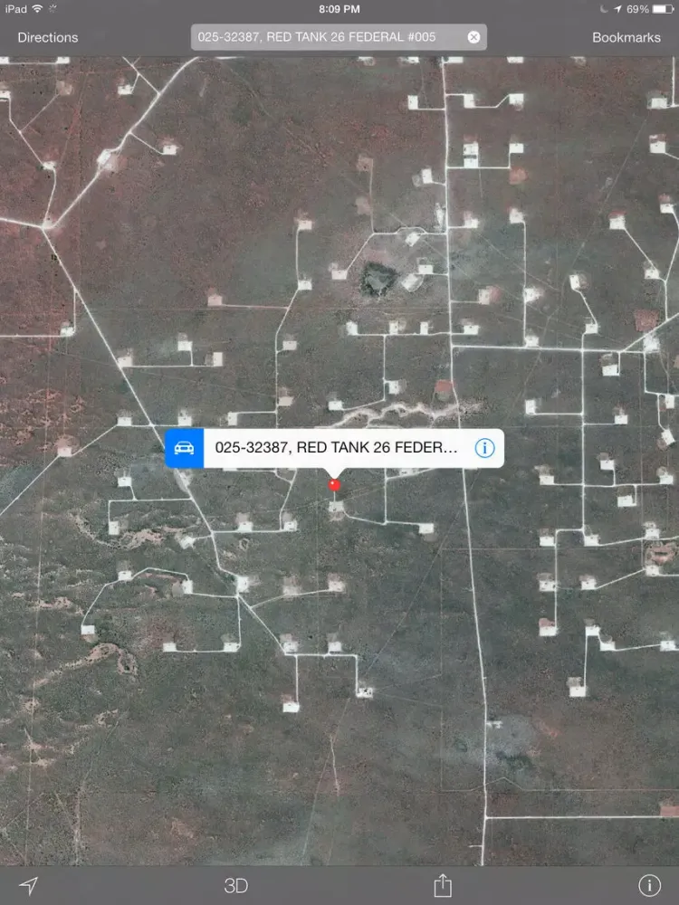 Screenshot di New Mexico Oil and Gas Well Locator iPad 