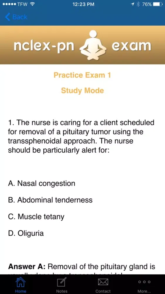 NCLEX-PN Mastery Exam Prep eBook Study Guide سکرین شاٹس