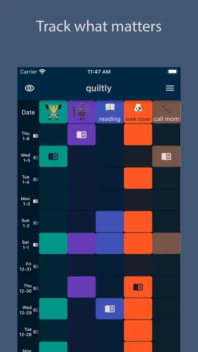 Capturas de pantalla de Patchwork Habits