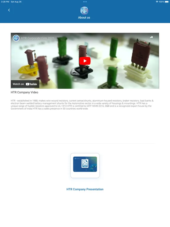 ภาพหน้าจอของ HTR Resistor Finder iPad 