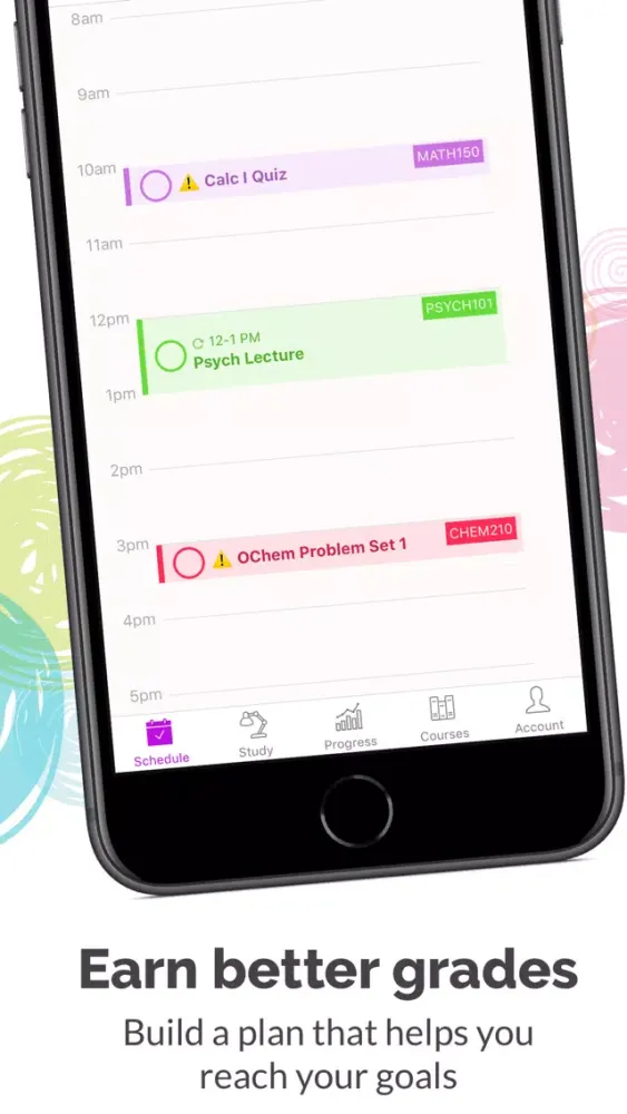Capturas de tela do Chipper: School Planner