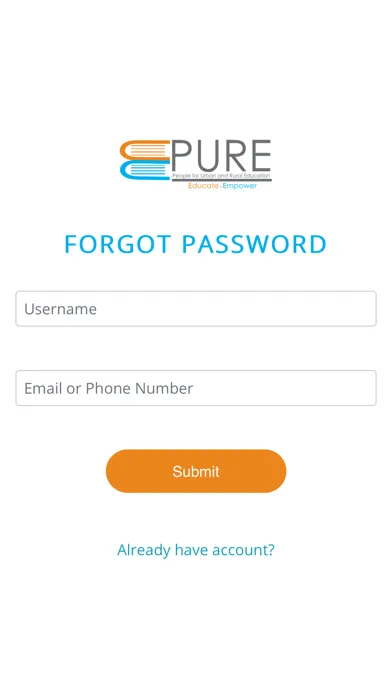 PURE Youth Portal স্ক্রিনশট