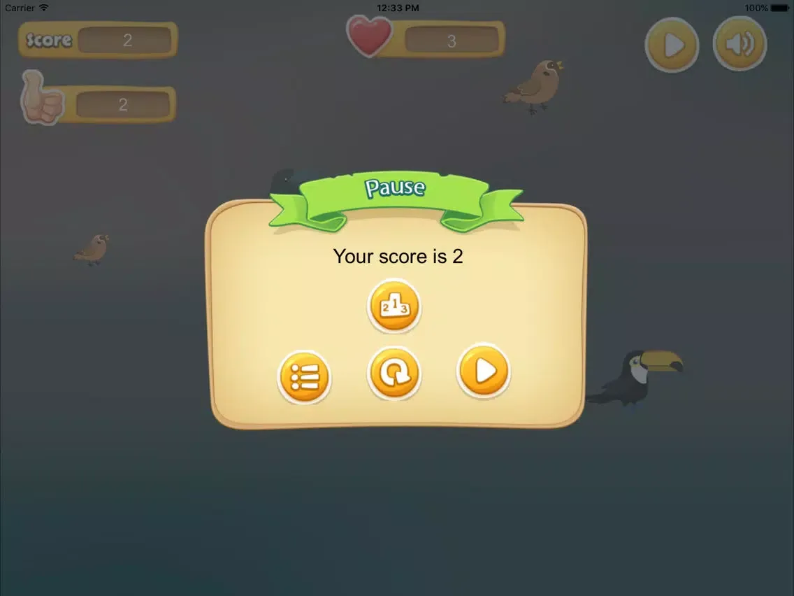 Bird Rescue Game iPad  スクリーンショット