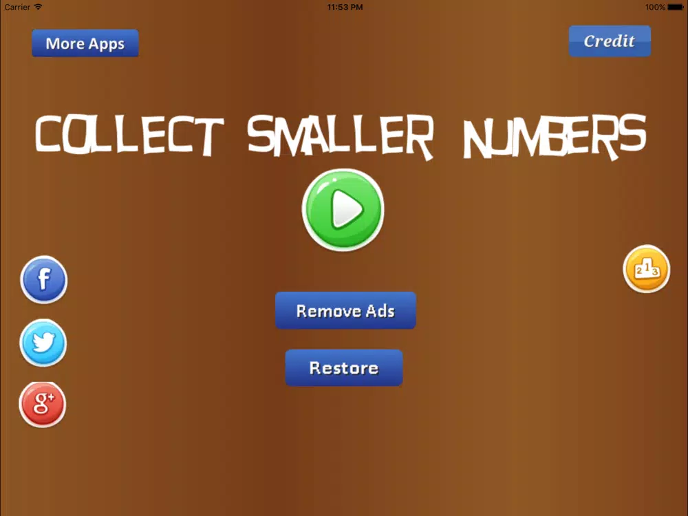 Collect Smaller Numbers iPad  स्क्रीनशॉट