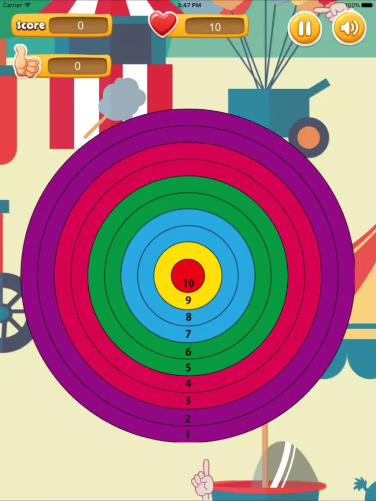 Dart Board Free iPad  스크린샷