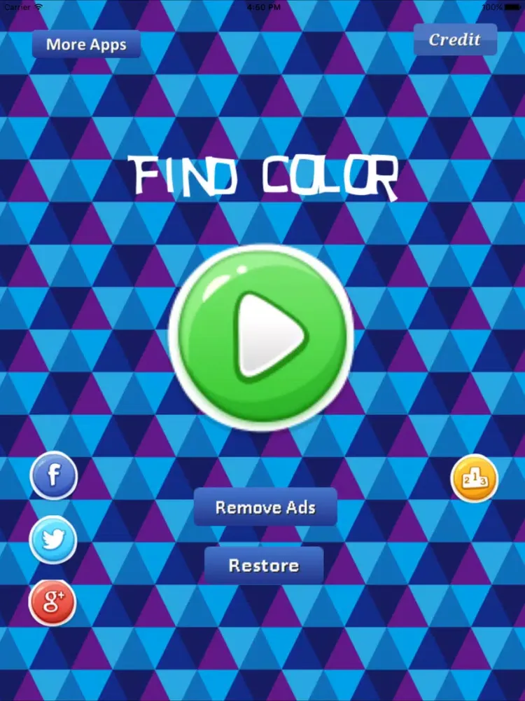 Find Same Color Game iPad  Screenshots