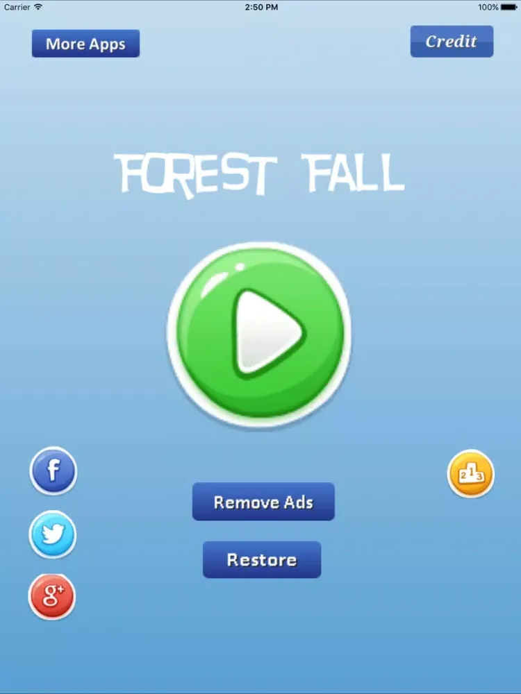 Capturas de tela do Forest Fall iPad 