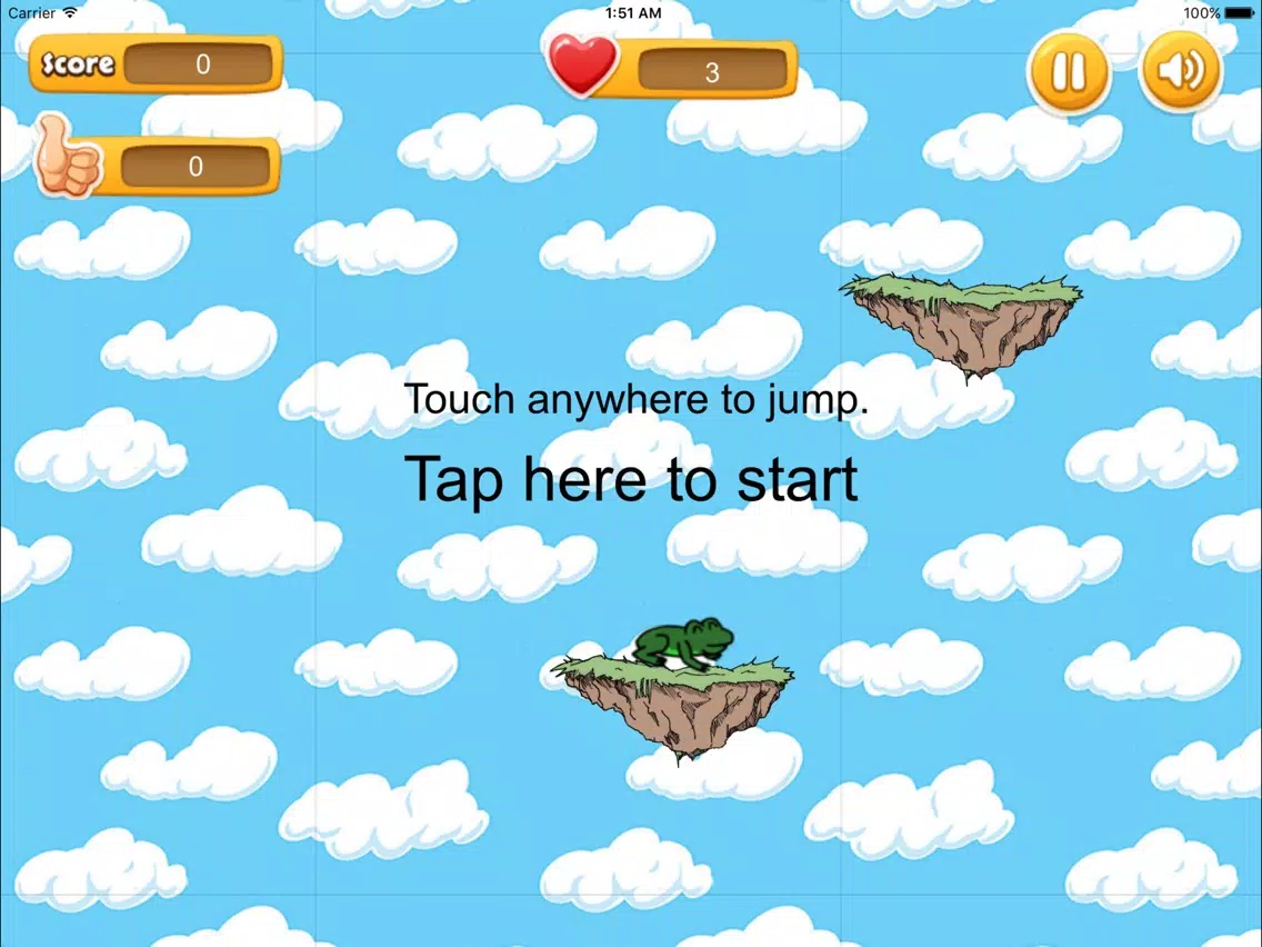 Jump Precisely iPad  स्क्रीनशॉट