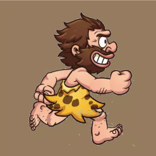 Primitive Man Run - run continuously avoiding obstacles