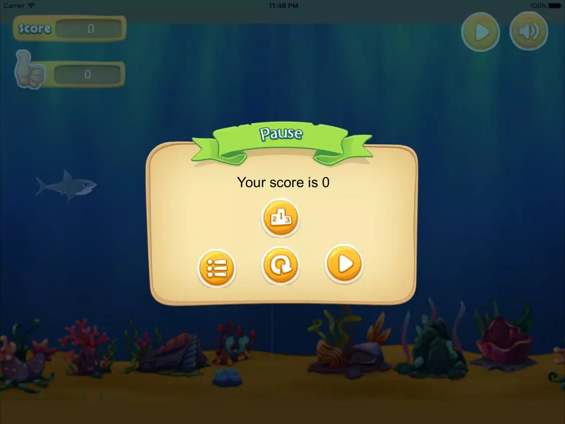 ภาพหน้าจอของ Shark Life iPad 