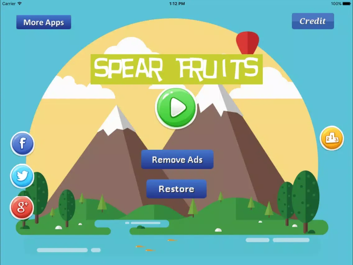 Spear Fruits iPad  স্ক্রিনশট