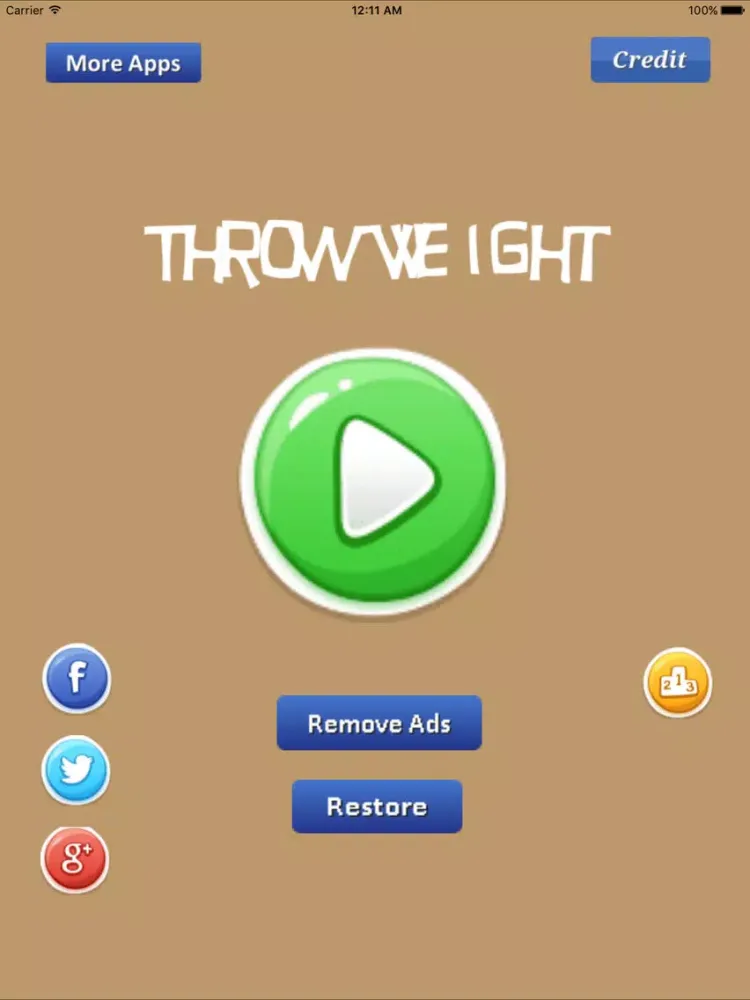Скриншоты Throw Weight iPad 