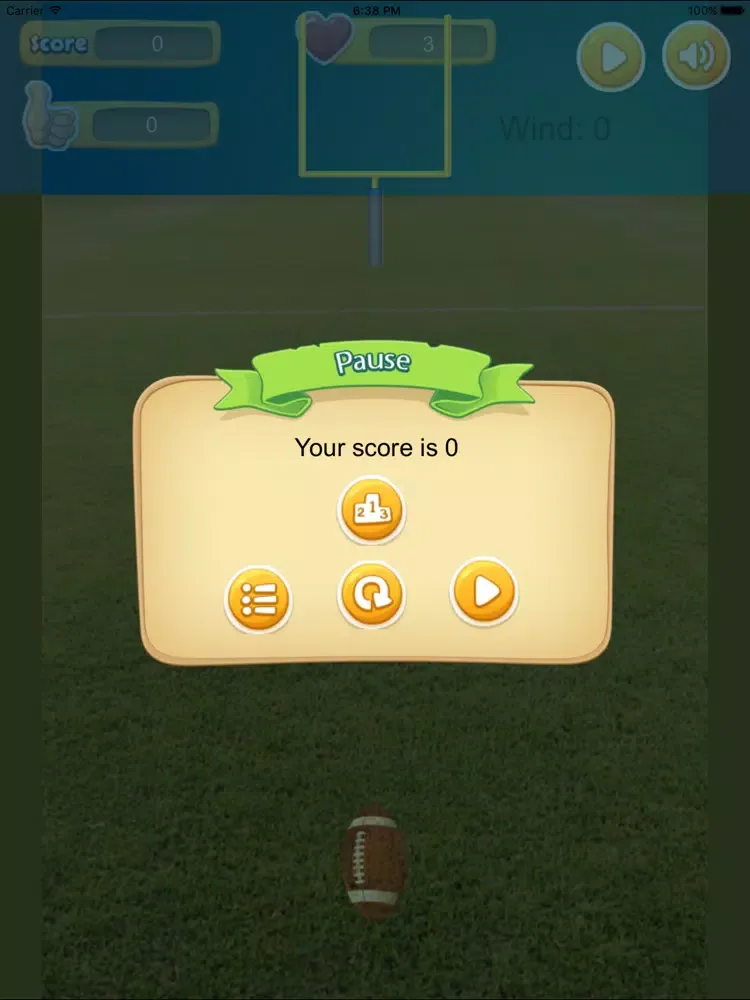 Win A Goal iPad 应用截图