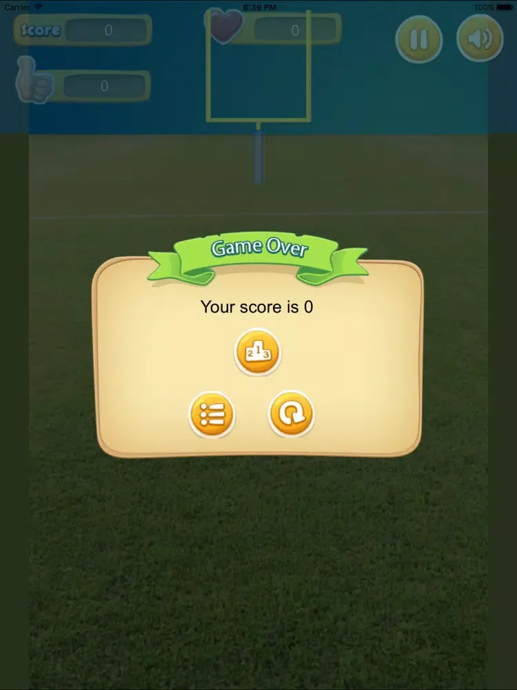 Win A Goal iPad 应用截图
