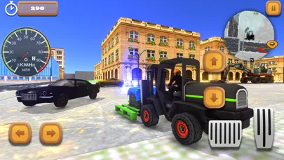 Capturas de tela do Forklift Construction Sim Game