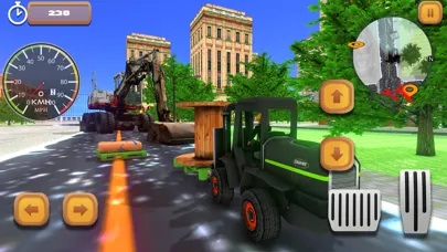 Capturas de tela do Forklift Construction Sim Game
