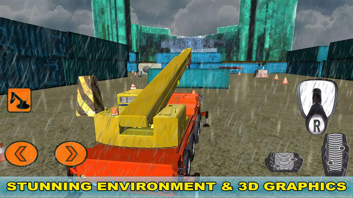 Tangkapan skrin Crane Simulator 2016 : New Free 3D Game