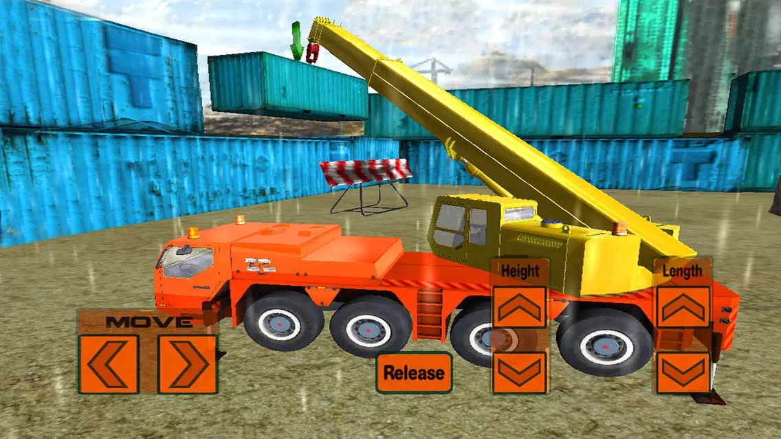 Tangkapan skrin Crane Simulator 2016 : New Free 3D Game