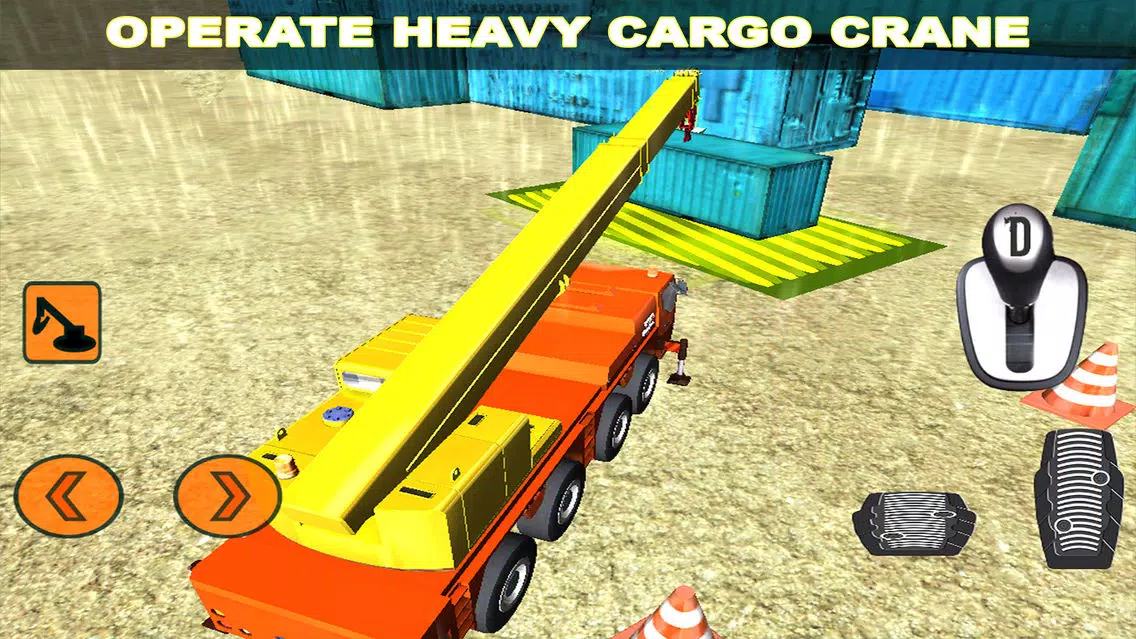 Tangkapan skrin Crane Simulator 2016 : New Free 3D Game