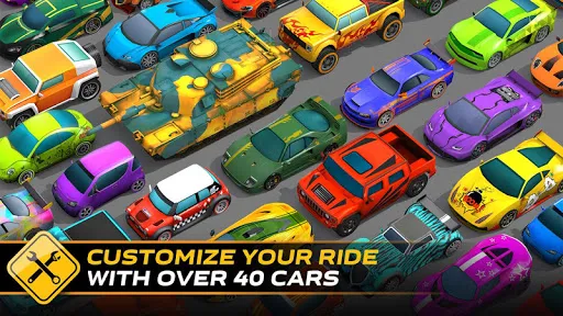 Tangkapan skrin Splash Cars