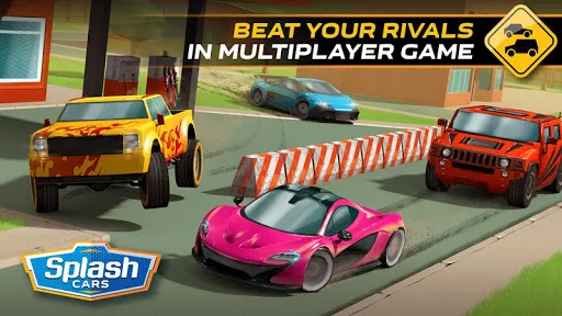 Tangkapan skrin Splash Cars
