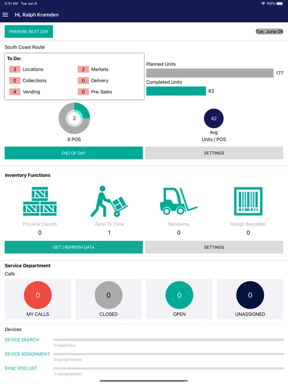simplifi MOBILE iPad  স্ক্রিনশট