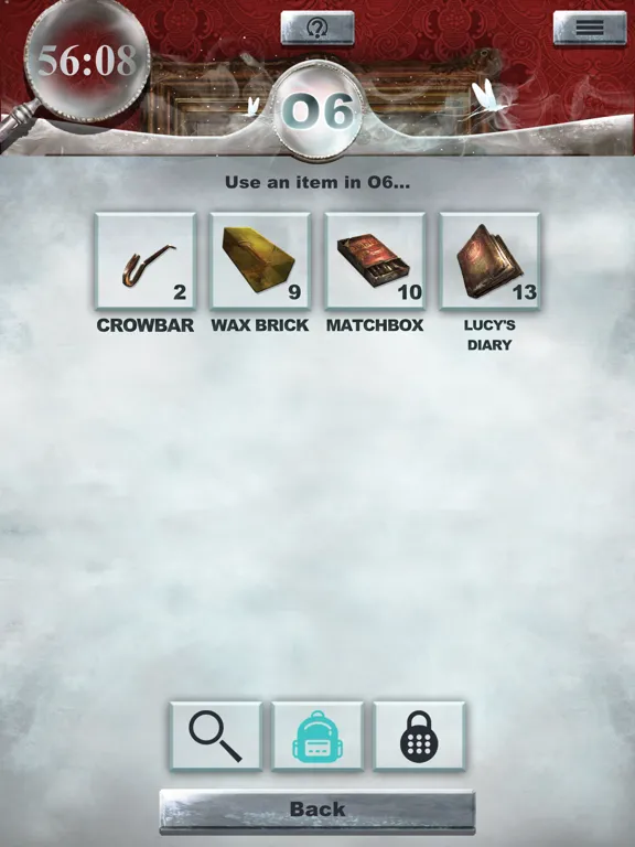 Capturas de tela do Mystery House Companion App iPad 