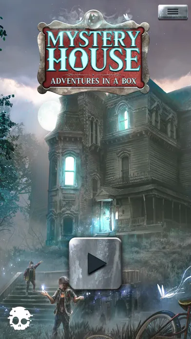 Capturas de tela do Mystery House Companion App