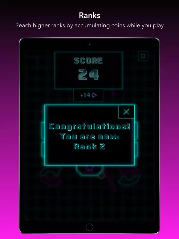 Tangkapan layar Midnight Runner Infinite iPad 